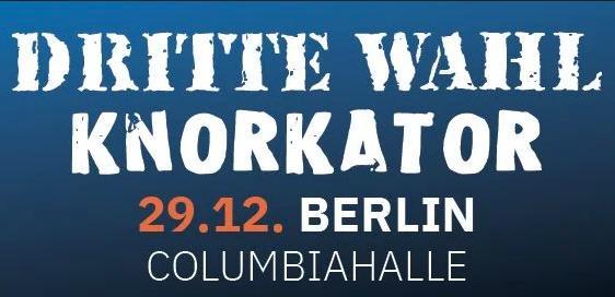 Dritte Wahl Konzert Berlin