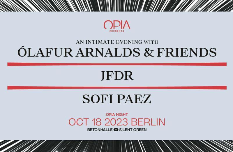 Ólafur Arnalds Konzert Berlin