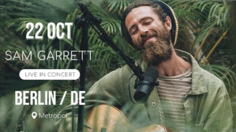 Sam Garrett Konzert Berlin