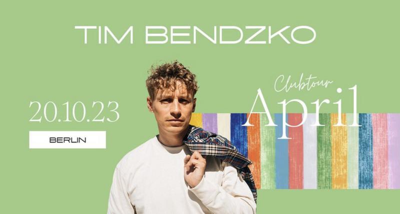 Tim Bendzko Konzert Berlin